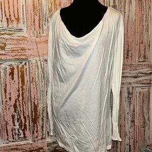 Eddie Bauer Women's White Long Sleeve Tee